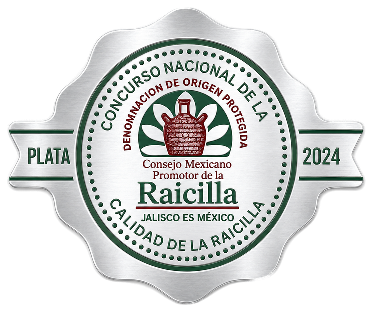 Medalla de Plata — Concurso Nacional de la Raicilla 2024